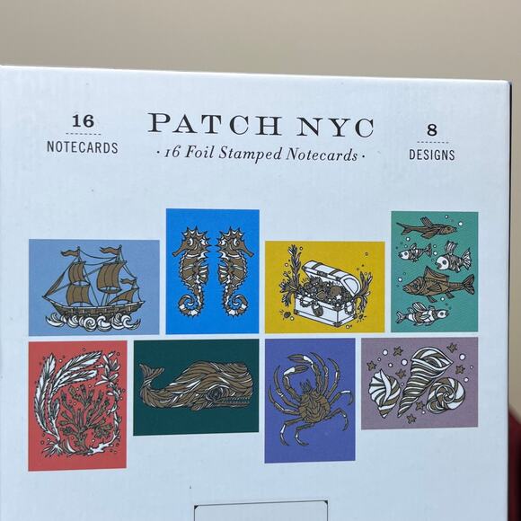NEW Patch NYC Nautical Greeting Assortment Notecard Set - Picture 4 of 6